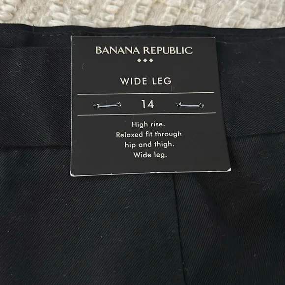 Banana Republic Wide Leg trouser - Size 14 NWT - Picture 6 of 6